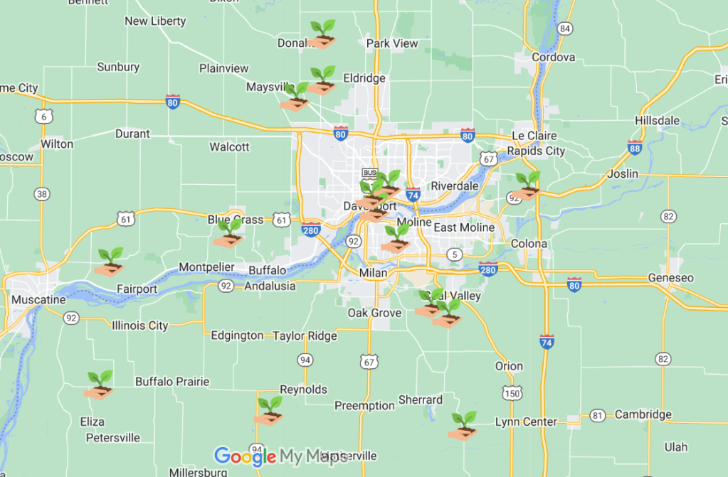 Artisanal Earth Network Midwest Slow Food Local Producers Map